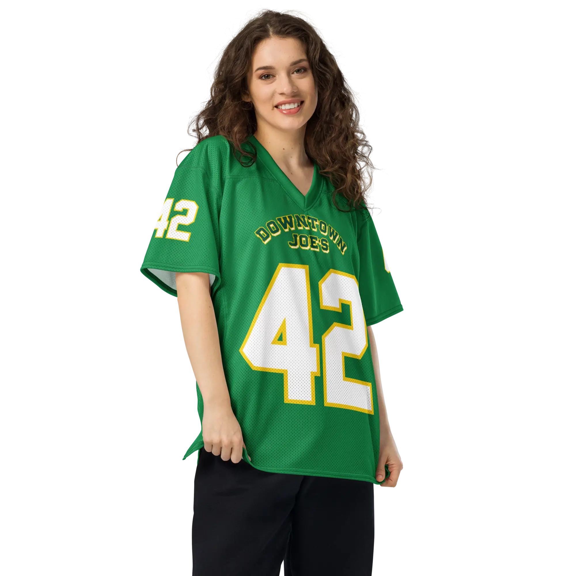 All Over Print American Football Jersey White Right Front 68eac0fc87589
